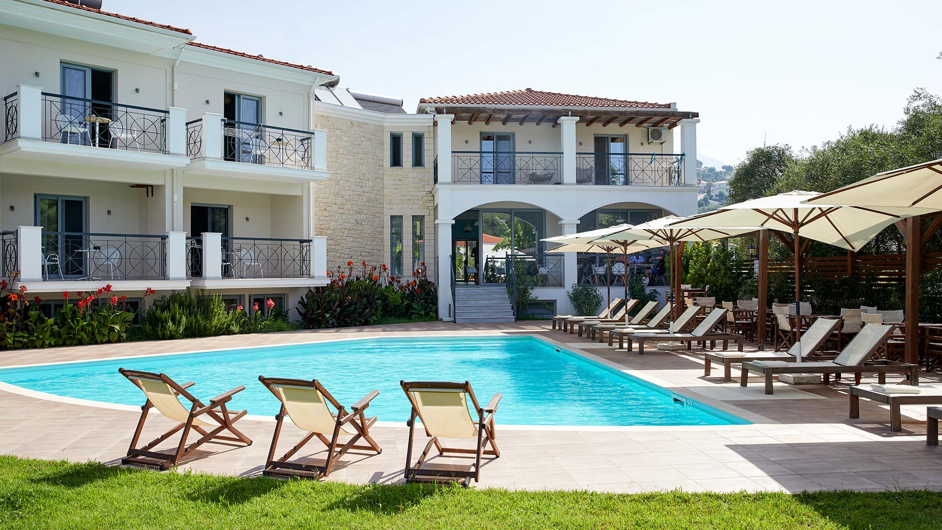 Sappho Hotel in Eresós, Greece